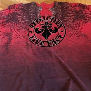 Red Affliction T-shirt